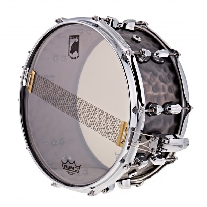 MAPEX IT BPNBR465HCN RULLANTE BLACK PANTHER PERSUADER 14X6,5 OTTONE MARTELLATO - immagine 4