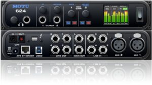 MOTU INTERFACE AVB 624