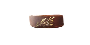 MATON BROWN DLX PADDED LEATHER GUITAR STRAP