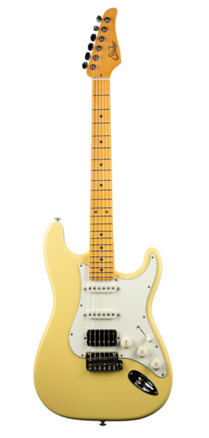 SUHR CLASSIC S VINTAGE YELLOW MP HSS