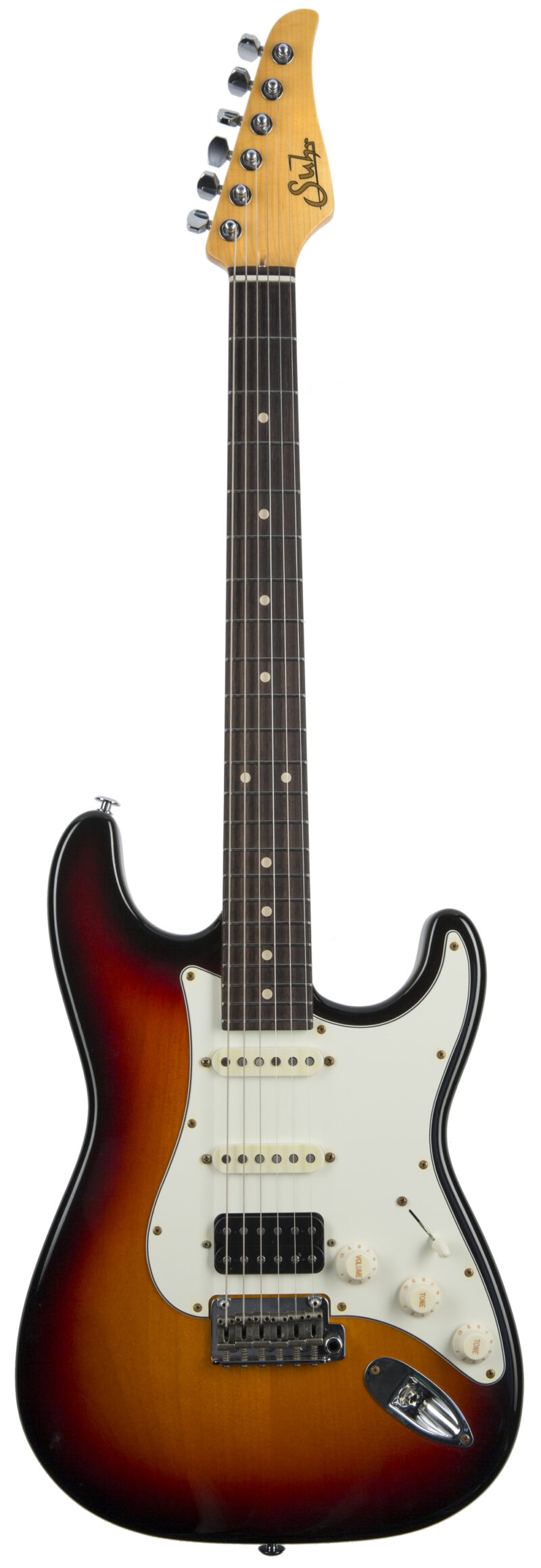 SUHR CLASSIC S ANTIQUE 3 TONE BURST RW HSS