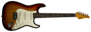 SUHR CLASSIC S ANTIQUE 3 TONE BURST RW SSS