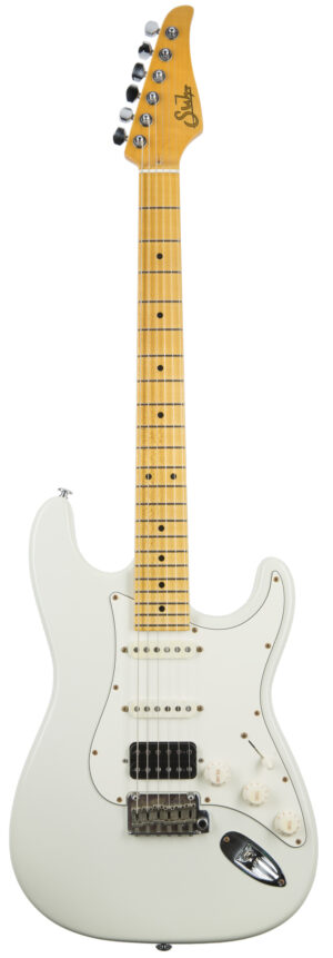 SUHR CLASSIC S ANTIQUE OLYMPIC WHITE MP HSS