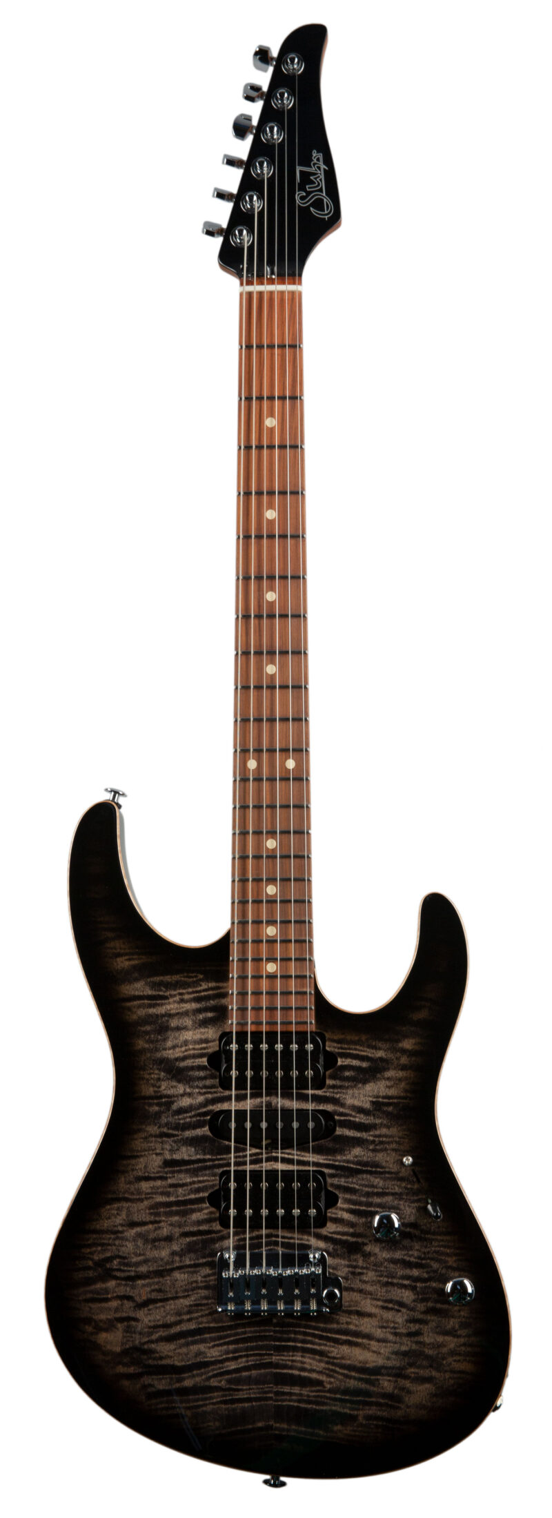 SUHR MODERN PLUS TRANS CHARCOAL BURST PF HSH