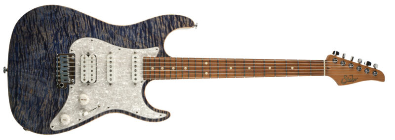 SUHR STANDARD PLUS TRANS BLUE DENIM/SLATE PF HSS