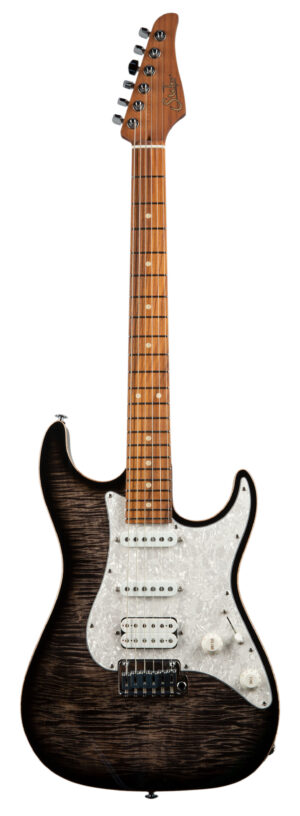 SUHR STANDARD PLUS TRANS CHARCOAL BURST PF HSS