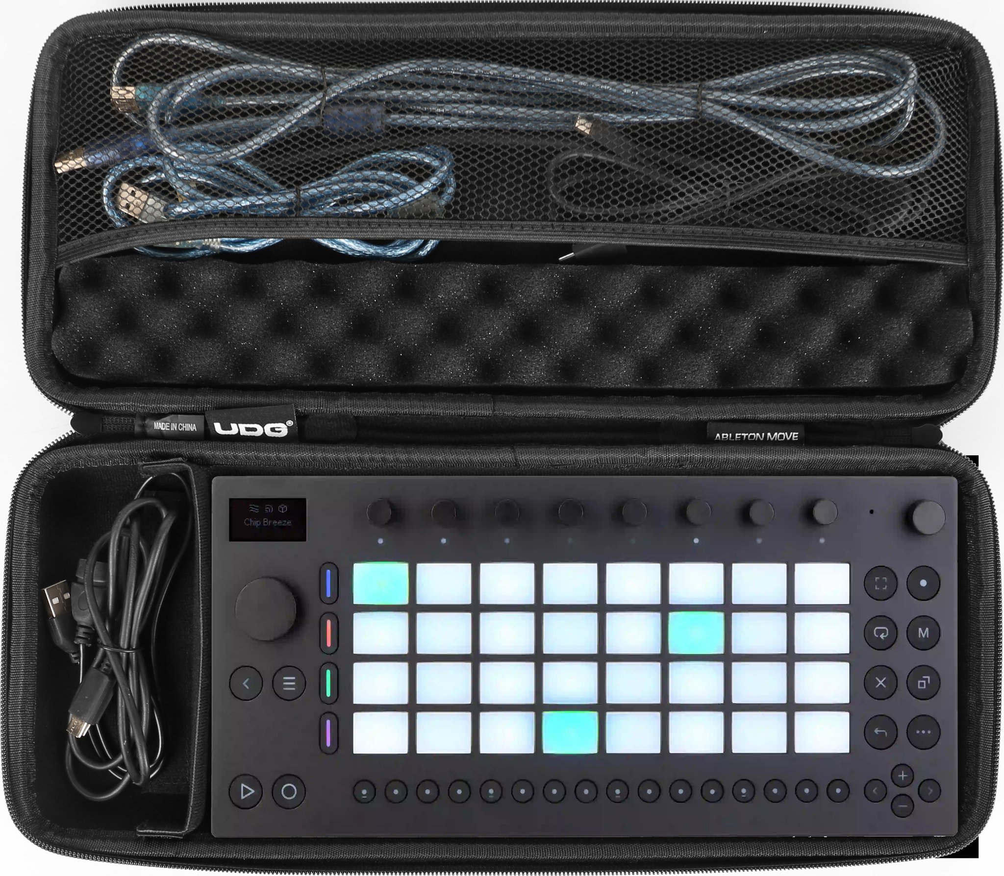 UDG GEAR U8511BL CR ABLETON MOVE HARDCASE BLACK