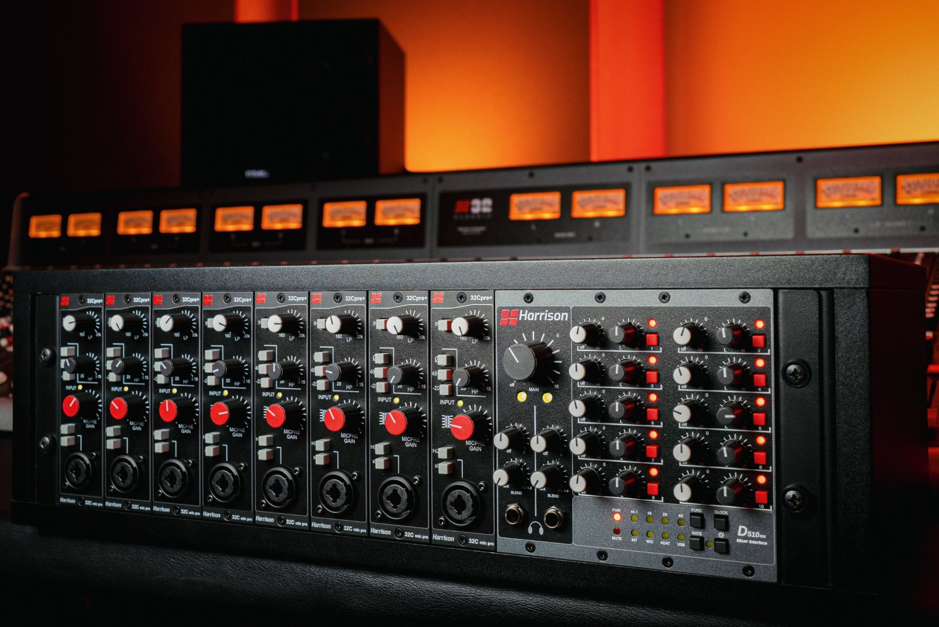 HARRISON AUDIO Harrison 500 Rack con Mixer e 8 preamp - immagine 2