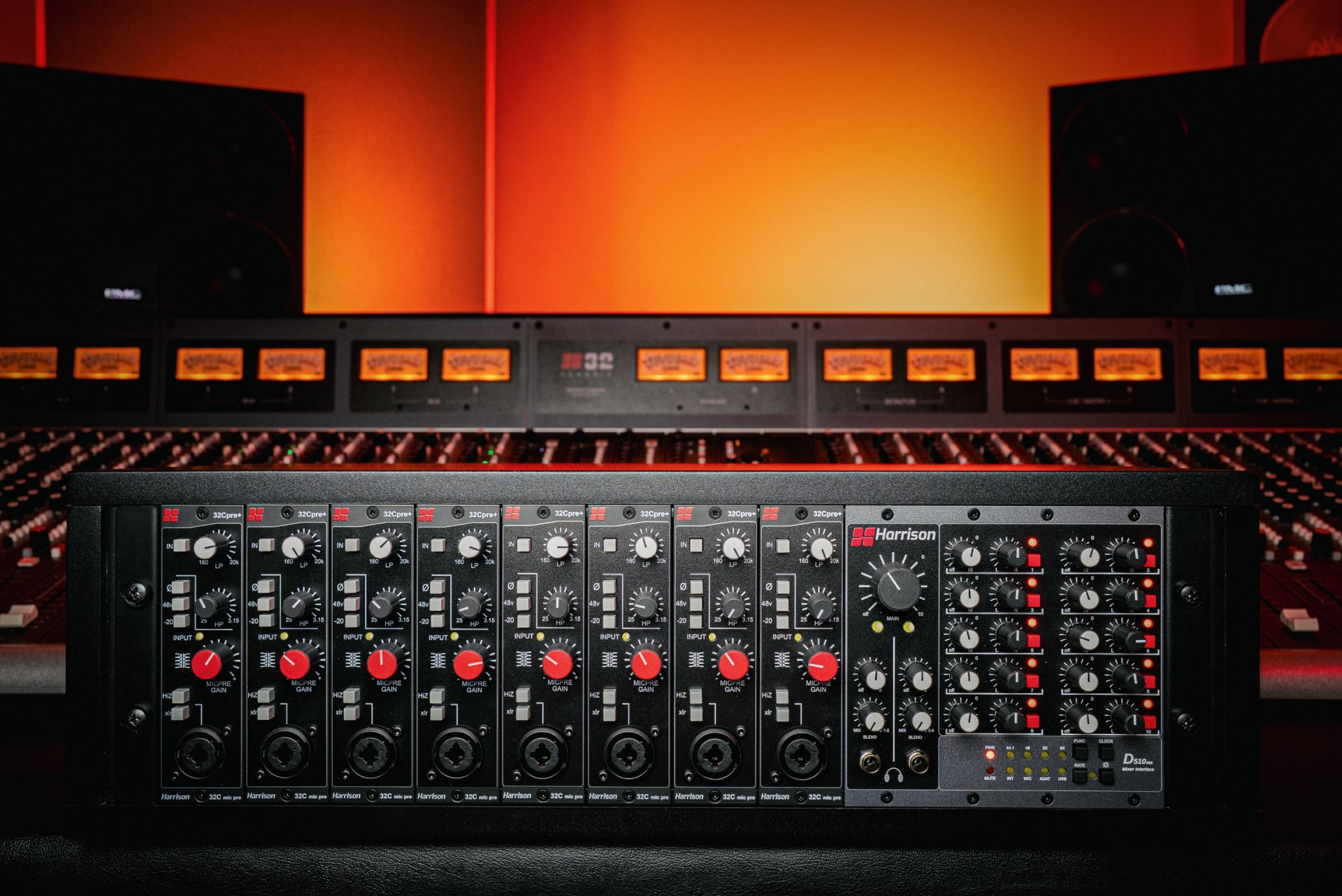 HARRISON AUDIO Harrison 500 Rack con Mixer e 8 preamp