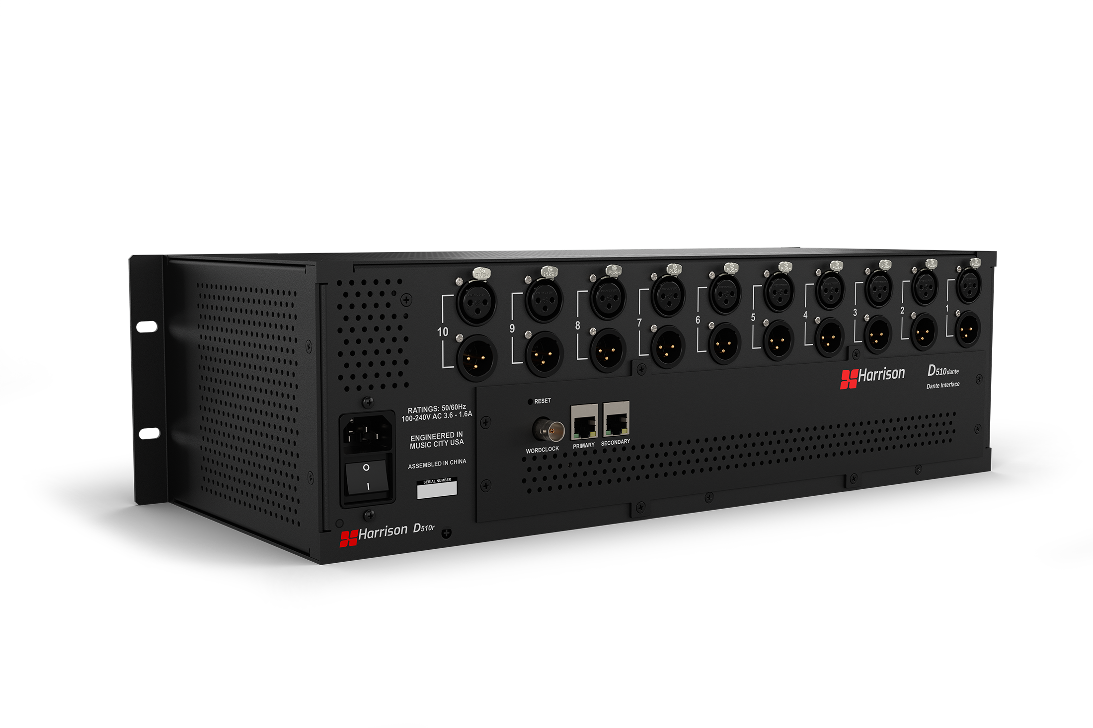 HARRISON AUDIO Harrison 500 Rack con scheda Dante - immagine 2