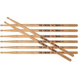 VIC FIRTH PVF American Classic X5A Terra 4pr Pack