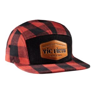 VIC FIRTH VAHC0012-LE - Flannel 5 Panel Camp Hat