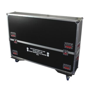 Gator Cases G-TOURLCDV2-5055-X2 Flight Case ATA 2 Display da 50-55'