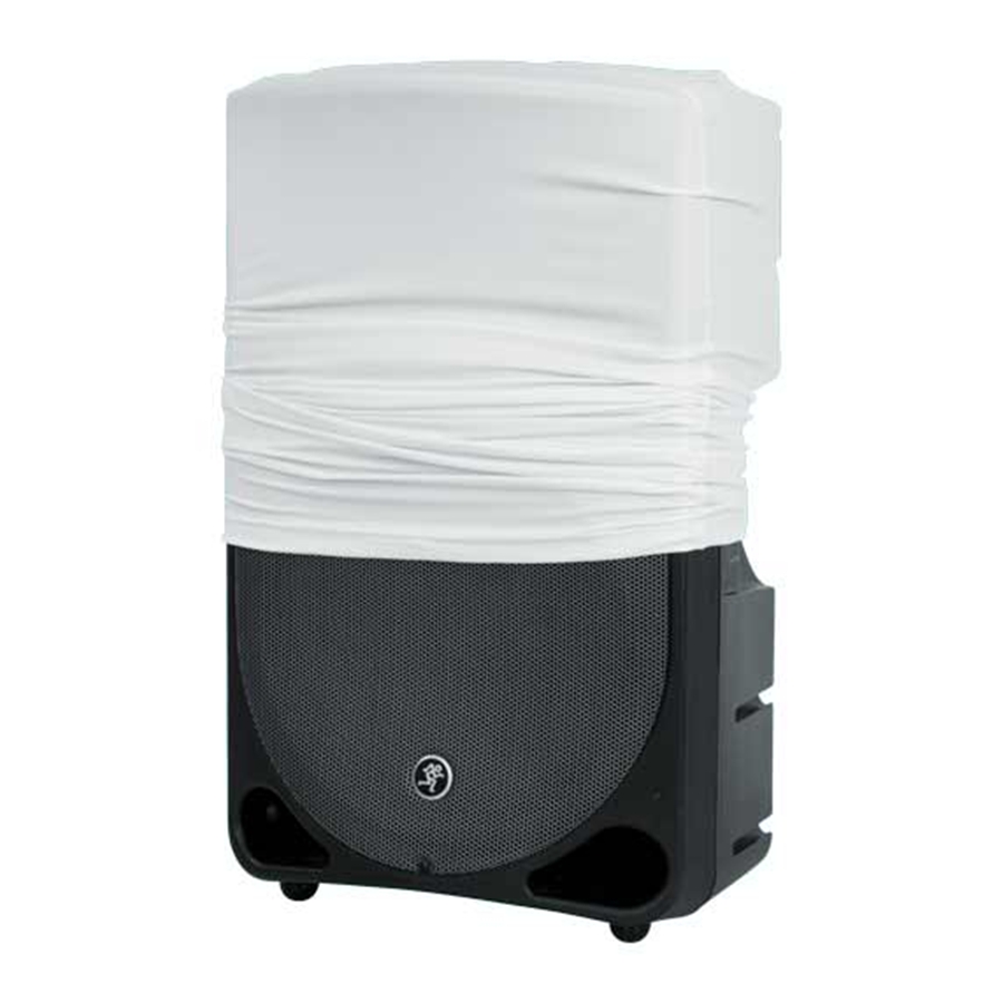 Gator Cases GPA-STRETCH-15-W Copertura elastica bianca per speaker da 15'