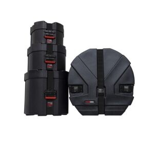 Gator Cases GPCJZFUSIONPACK Custodie set Batteria Jazz Fusion