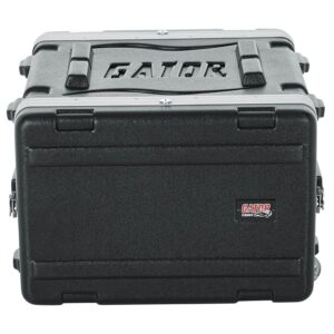 Gator Cases GRR-6L Custodia da 6U Rack con maniglia e rotelle