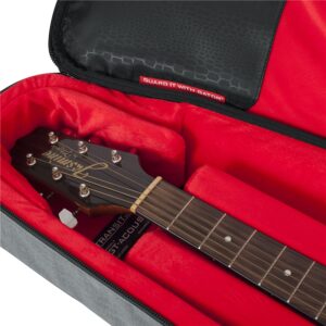Gator Cases GT-ACOUSTIC-GRY Borsa Transit chitarra acustica Grigio chiaro