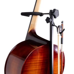 Gator Frameworks GFW-BNO-CELLO Supporto pieghevole per violoncello in acciaio con finitura nera