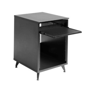 Gator Frameworks GFW-ELITEDESKRK-BLK Rack studio 10U in nero