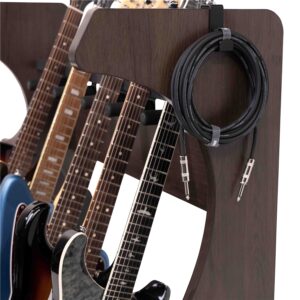Gator Frameworks GFW-ELITEGTR5RK-BRN Rack per chitarre 5-7 posti in finitura noce scuro