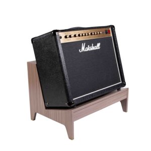 Gator Frameworks GFW-ELITEGTRAMPLG-GRY Stand per amplificatore combo Large in finitura Driftwood Grey