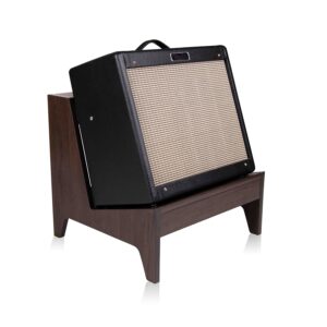 Gator Frameworks GFW-ELITEGTRAMPSM-BRN Stand per amplificatore combo Small in finitura Dark Walnut Brown