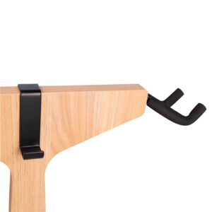 Gator Frameworks GFW-ELITEGTRHNGSTD-2X-MPL Stand appendi-chitarra doppio in finitura naturale acero opaco