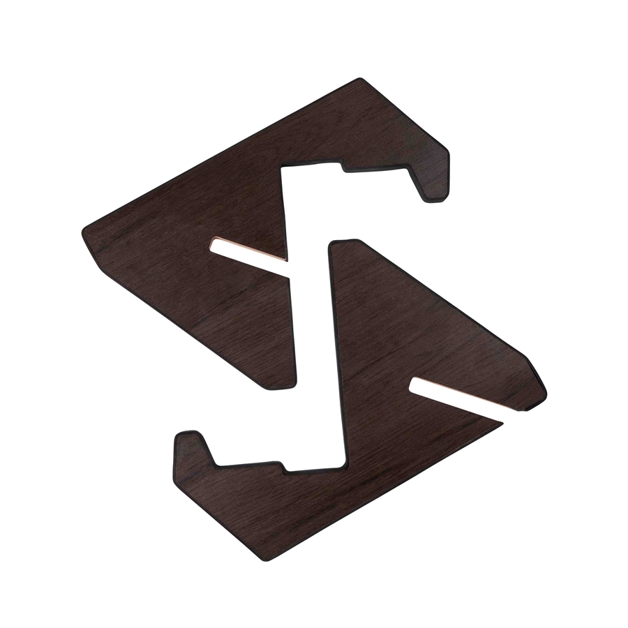 Gator Frameworks GFW-ELITEGTRXSTD-BRN Supporto X per chitarra in finitura marrone scuro