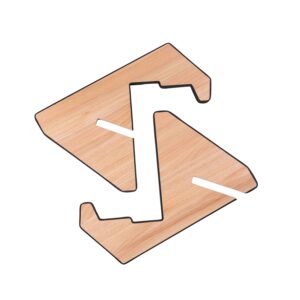 Gator Frameworks GFW-ELITEGTRXSTD-MPL Supporto X per chitarra in finitura naturale opaca Maple