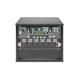 Gator Frameworks GFW-ELITERK-8U-BLK Rack 8U in legno nero finitura standard