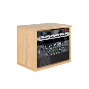 Gator Frameworks GFW-ELITERK-8U-MPL Rack 8U in legno naturale finitura opaca
