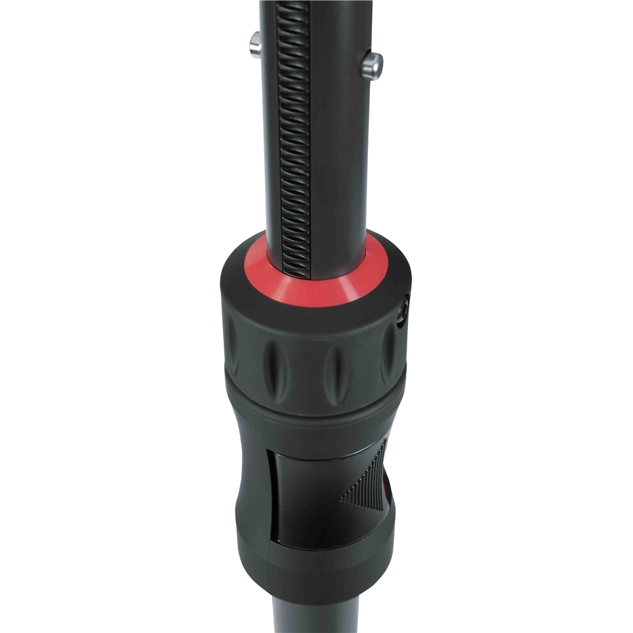 Gator Frameworks GFW-ID-SPKR-SP Palo singolo regolabile per subwoofer con pistone di sollevamento