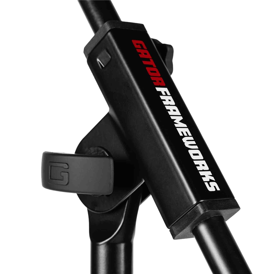 Gator Frameworks GFW-MIC-2110 Supporto microfonico deluxe con base treppiede e braccio fisso
