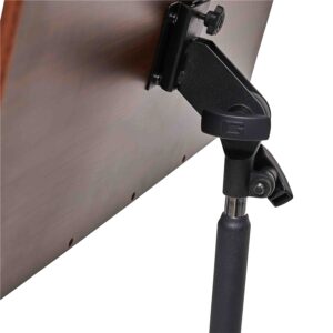 Gator Frameworks GFW-MUS-5000 - Leggio musicale in legno per direttore con base pieghevole