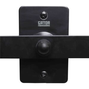 Gator Frameworks GFW-TRUMPETHNGR-BLK Gancio da parete per tromba