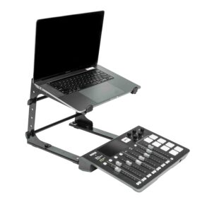 Gator Frameworks GFWLAPTOP1000 Supporto desktop pieghevole salvaspazio per laptop