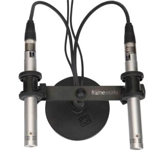 Gator Frameworks GFWMIC1TO2 Supporto barra microfonica 1 a 2