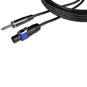 Gator Cableworks GCWC-SPK-25-1TL Cavo speaker jack TS dritto/speakon 7.6 m Serie Composer