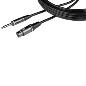 Gator Cableworks GCWC-XLR-05FTRS Cavo XLR femmina/jack TRS dritto 1.5 m Serie Composer