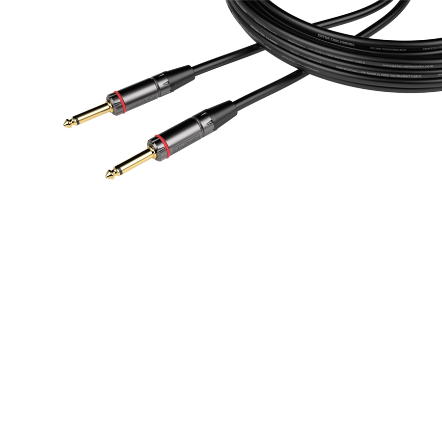 Gator Cableworks GCWH-INS-20 Cavo strumento jack dritto/dritto 6 m Serie Headliner