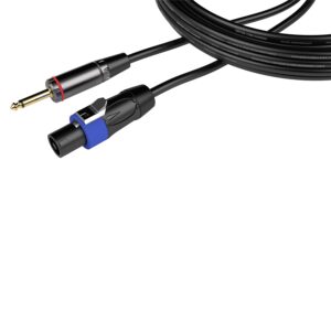 Gator Cableworks GCWH-SPK-06-1TL Cavo speaker jack TS dritto/speakon 1.8 m Serie Headliner