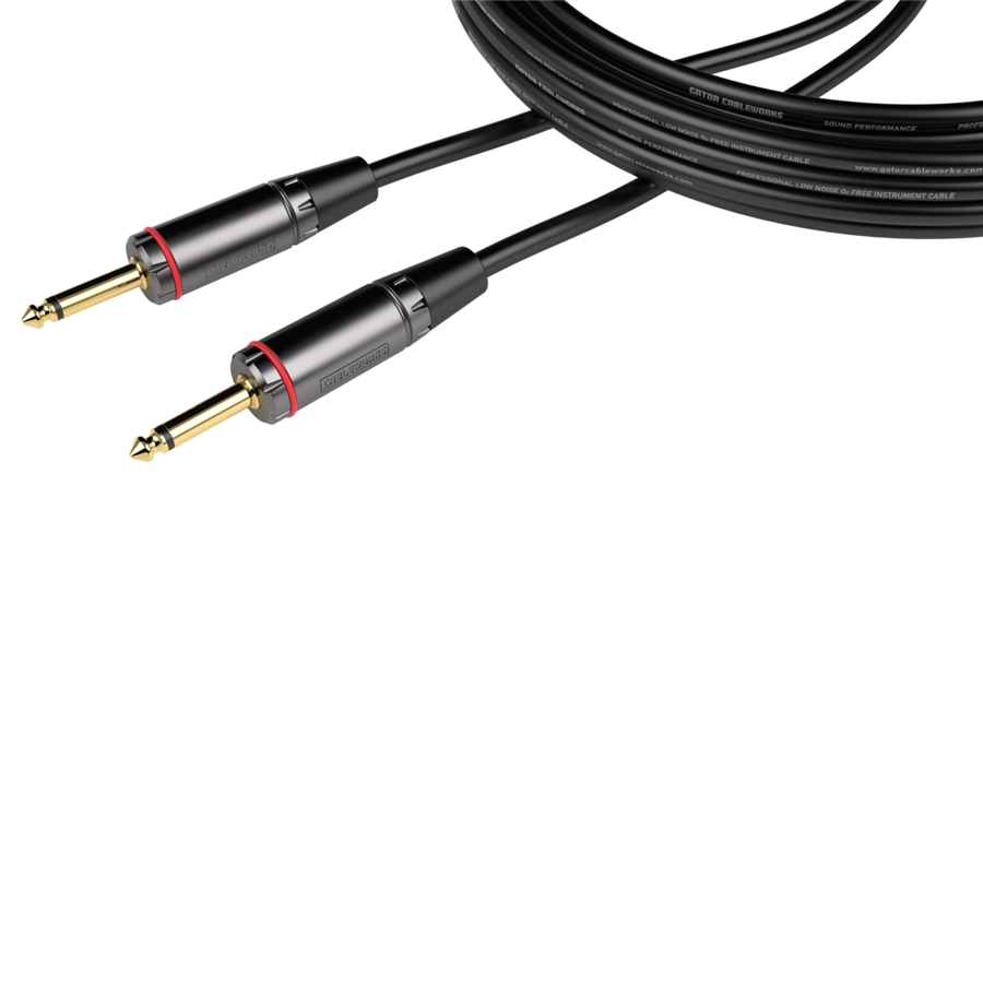 Gator Cableworks GCWH-SPK-06 Cavo speaker jack TS dritto/dritto 1.8 m Serie Headliner