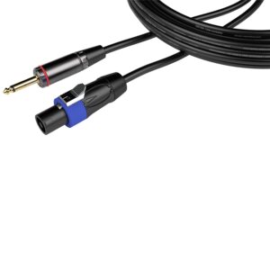 Gator Cableworks GCWH-SPK-10-1TL Cavo speaker jack TS dritto/speakon 3 m Serie Headliner