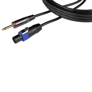 Gator Cableworks GCWH-SPK-25-1TL Cavo speaker jack TS dritto/speakon 7.6 m Serie Headliner