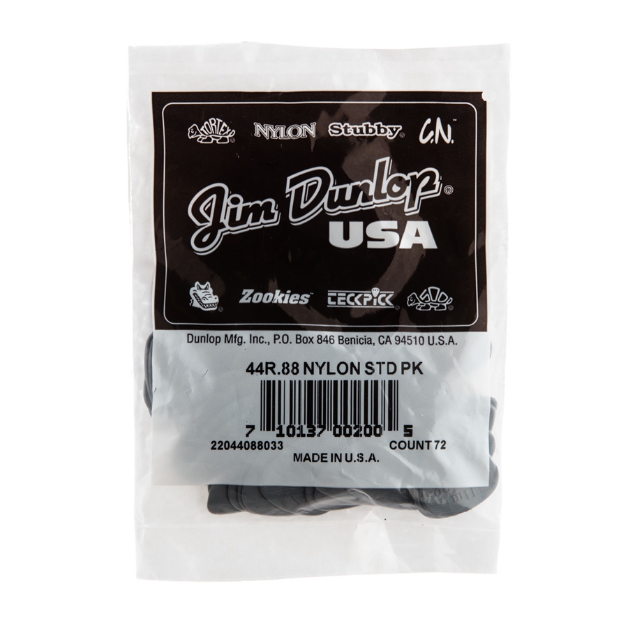 Dunlop 44R.88 Nylon Standard DarkGrey .88mm