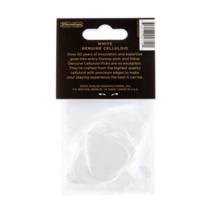 Dunlop 483P#01 White Classic - Heavy