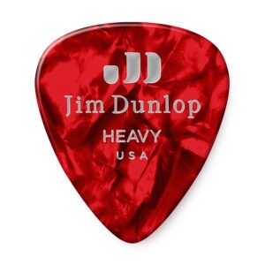 Dunlop 483P#09 Red Perloid - Heavy