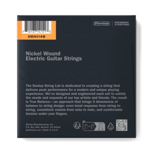 Dunlop DEN1148 Nickel Wound 11-48 Medium
