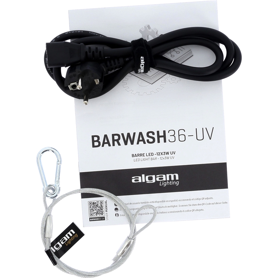 Algam Lighting BARWASH36-UV Barra LED 12x3W UV