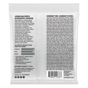 Ernie Ball 2344 Earthwood Bell Bronze Acoustic Medium 13-56